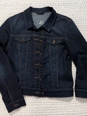Mavi Dark Blue Denim Jacket - Women's Jean Jacket